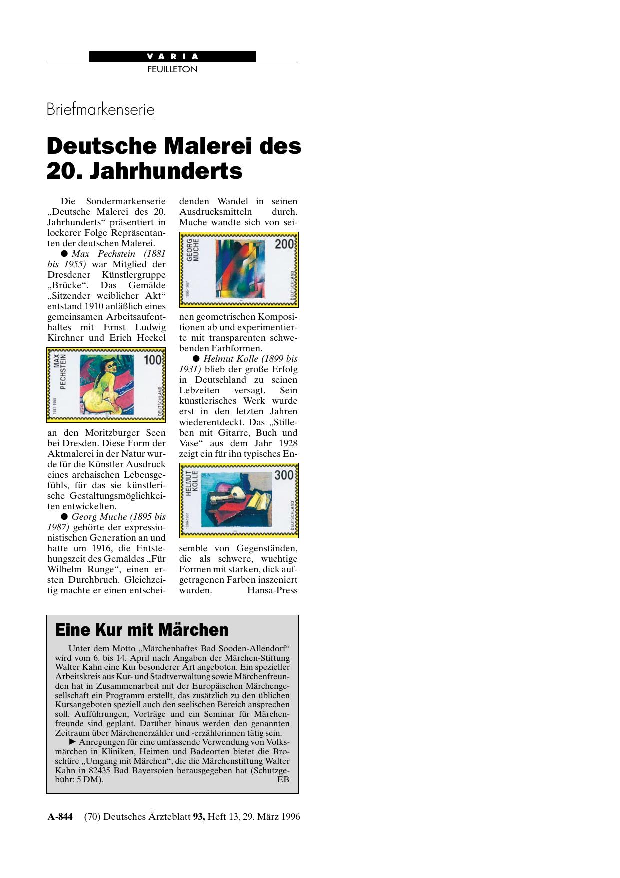 Vorschauseite 1: Eine Kur mit Märchen