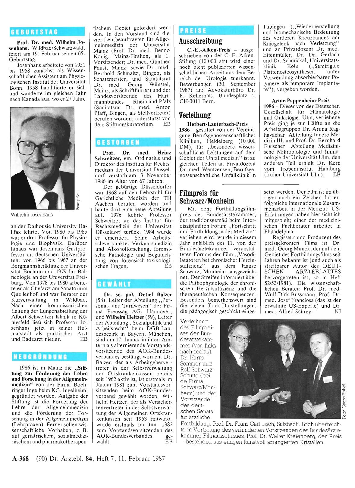 Vorschauseite 1: Gestorben
