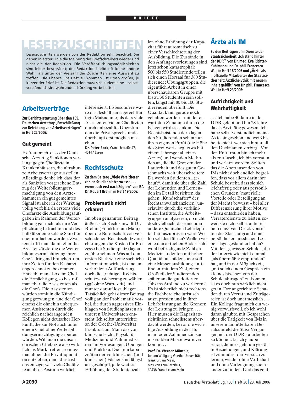 Vorschauseite 1: Arbeitsverträge: Gut gemeint