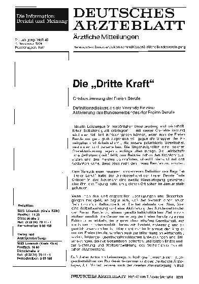 Vorschauseite 1: Die „Dritte Kraft“