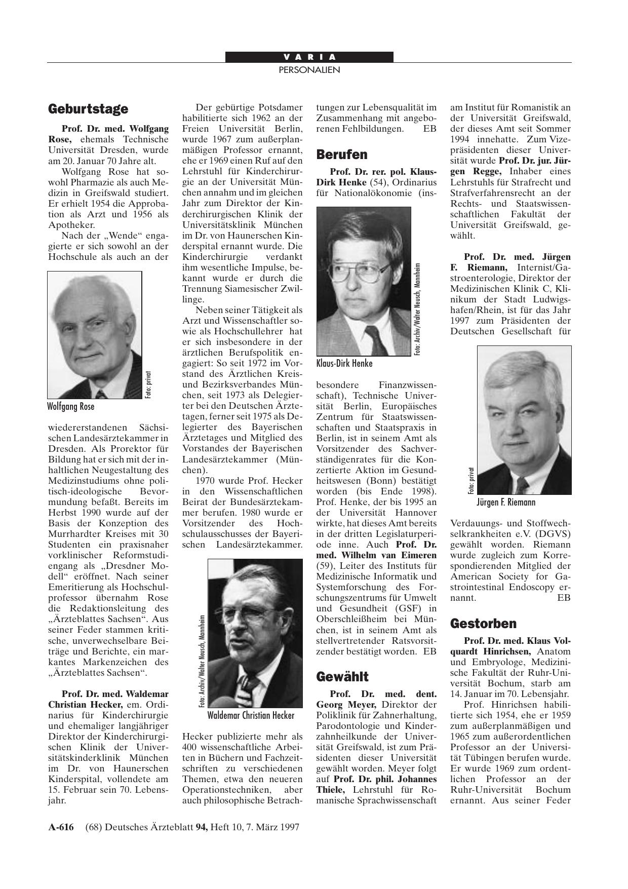 Vorschauseite 1: Geburtstage