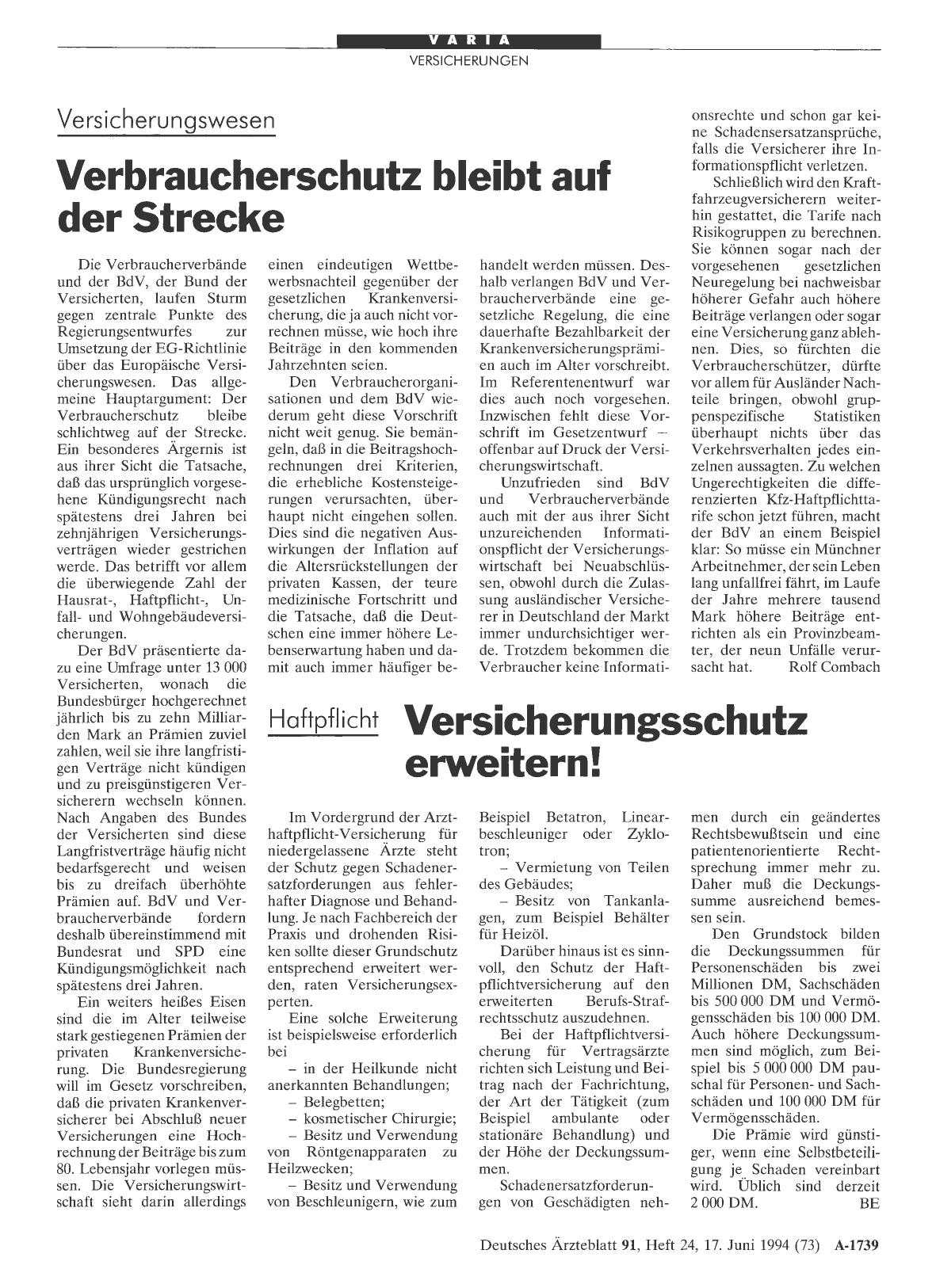 Vorschauseite 1: Haftpflicht: Versicherungsschutz erweitern!