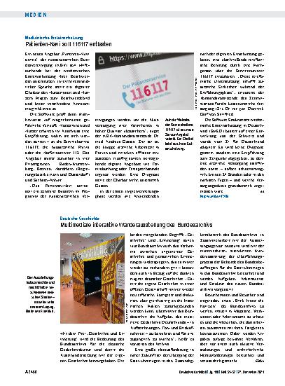 Vorschauseite 1: Deutsche Geschichte: Multimediale interaktive Wanderausstellung des Bundesarchivs
