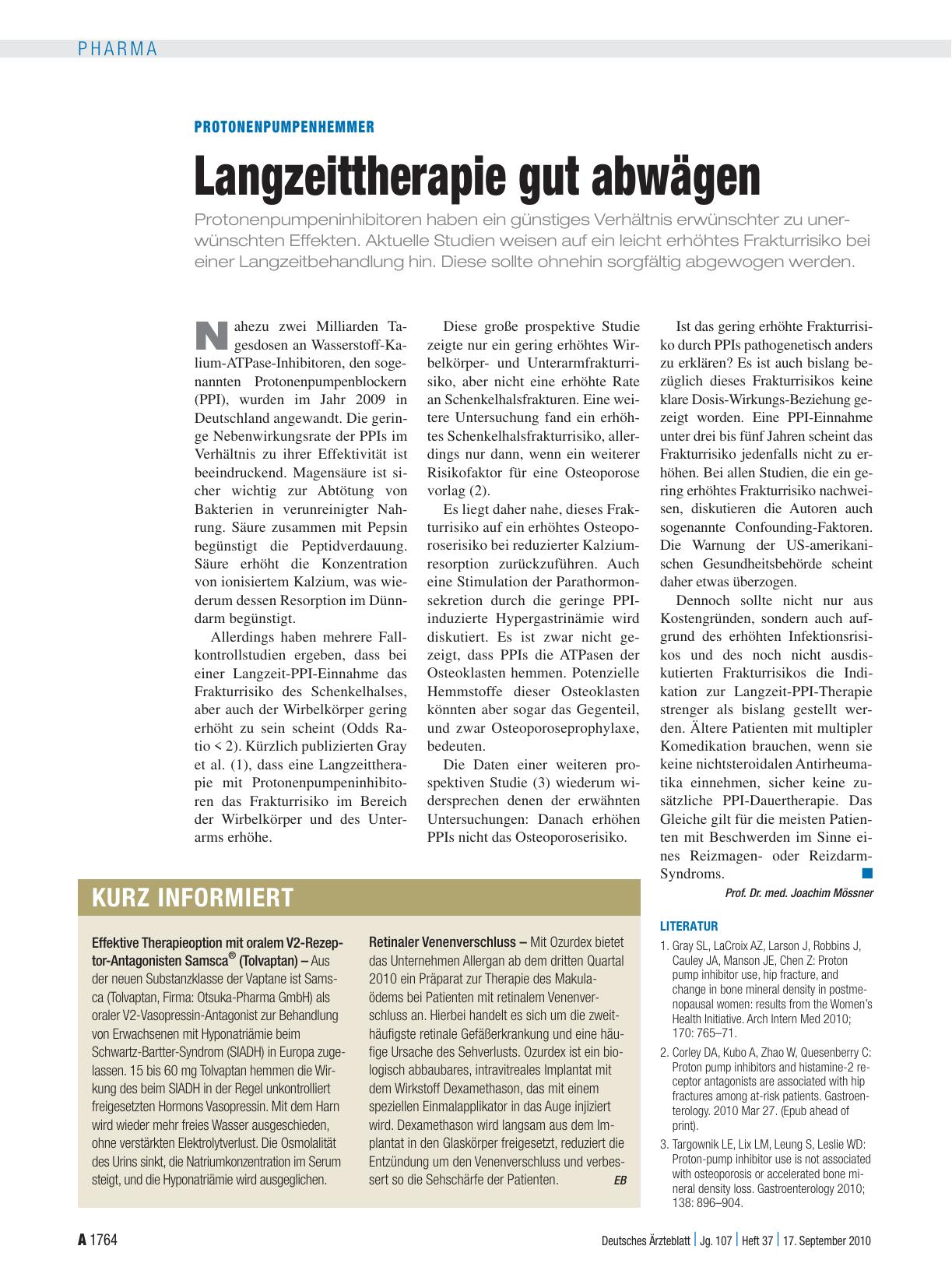 Vorschauseite 1: Kurz informiert