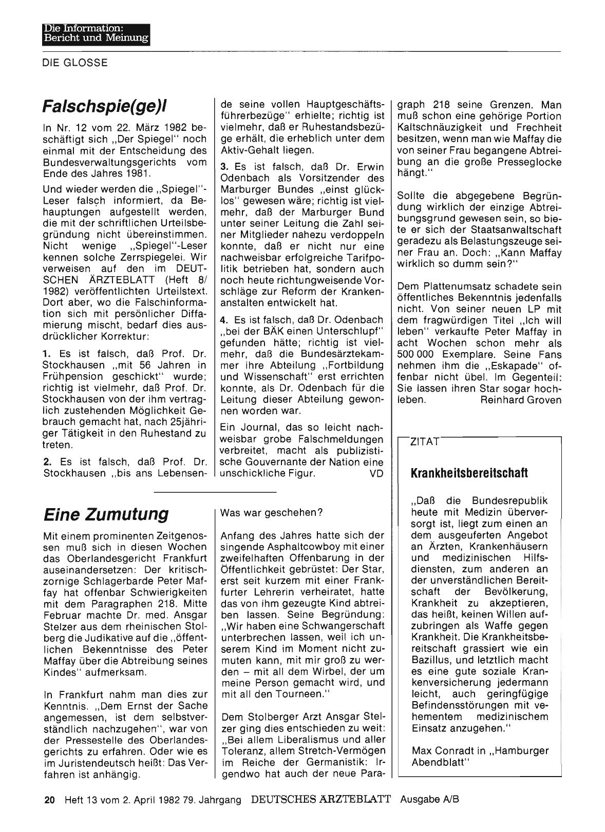 Vorschauseite 1: Falschspie(ge)I