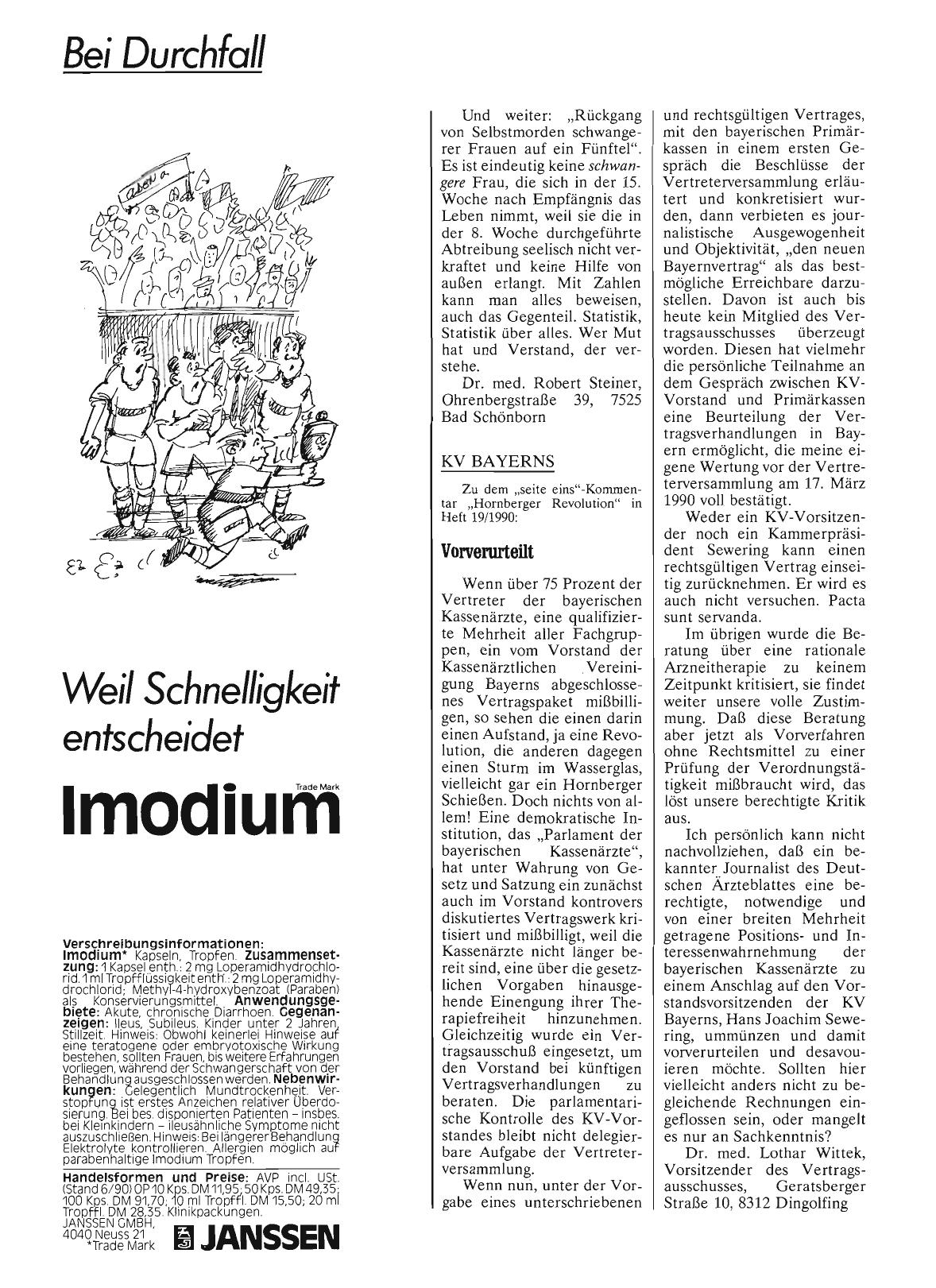 Vorschauseite 1: KV BAYERNS: Vorverurteilt