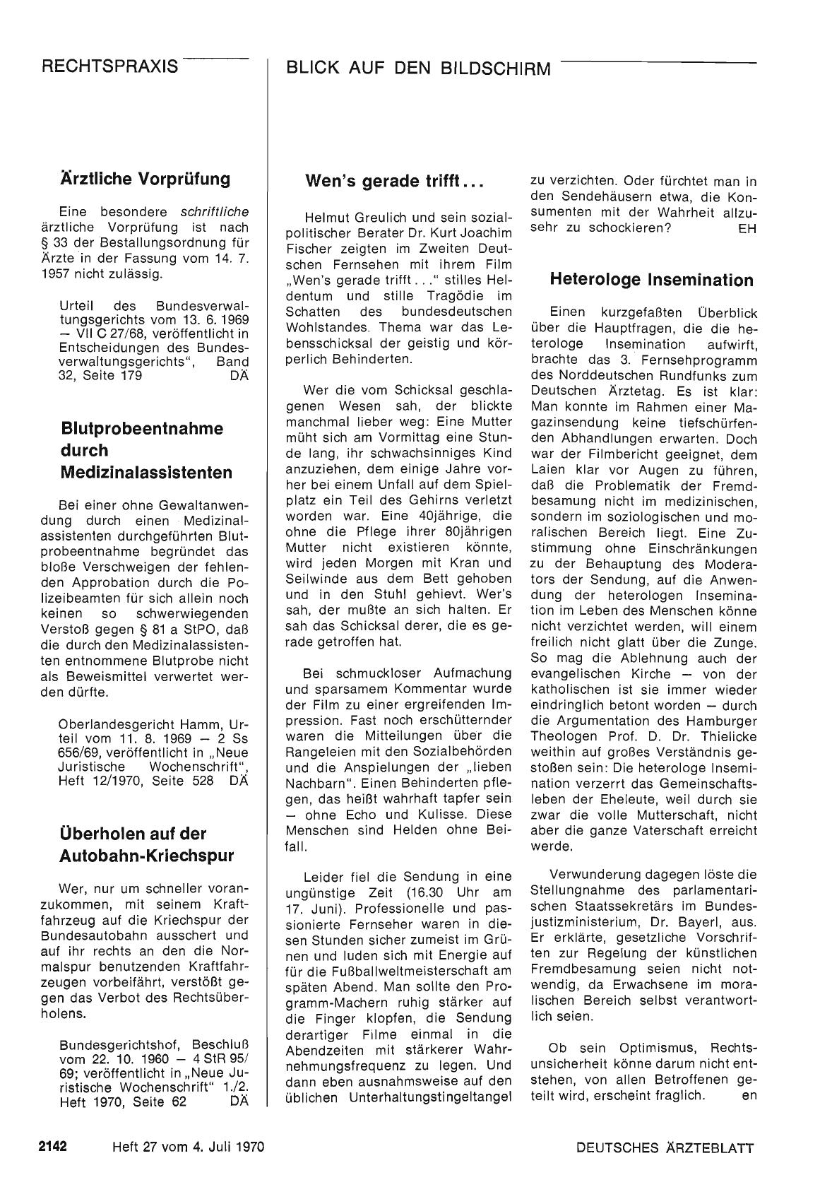 Vorschauseite 1: Ärztliche Vorprüfung