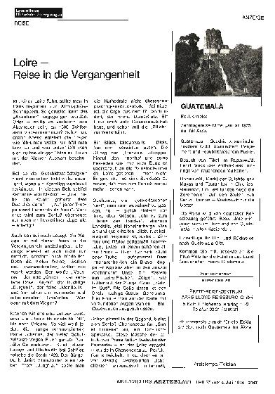 Vorschauseite 1: Loire — Reise in die Vergangenheit