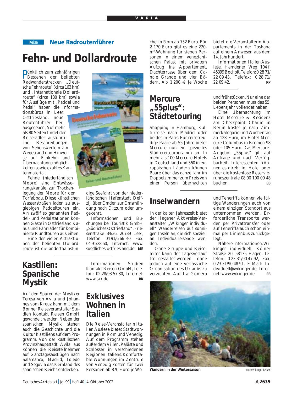 Vorschauseite 1: Exklusives Wohnen in Italien