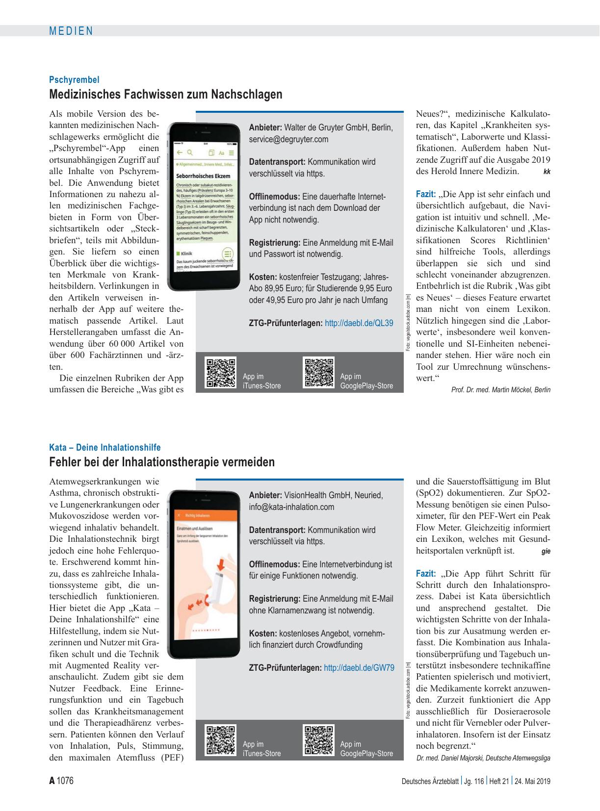 Vorschauseite 1: Kata – Deine Inhalationshilfe: Fehler bei der Inhalationstherapie vermeiden