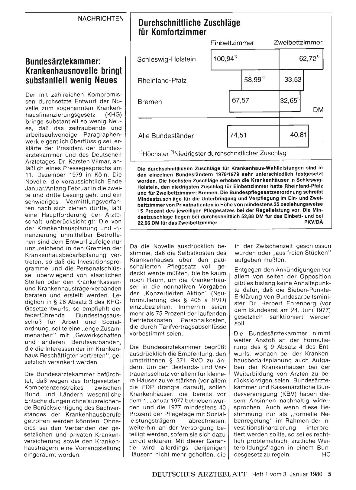 Vorschauseite 1: Bundesärztekammer: Krankenhausnovelle bringt substantiell wenig Neues