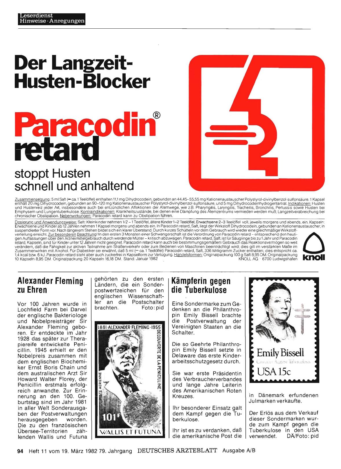 Vorschauseite 1: Alexander Fleming zu Ehren