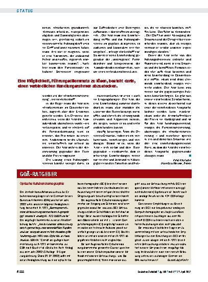 Vorschauseite 1: Optische Kohärenztomographie
