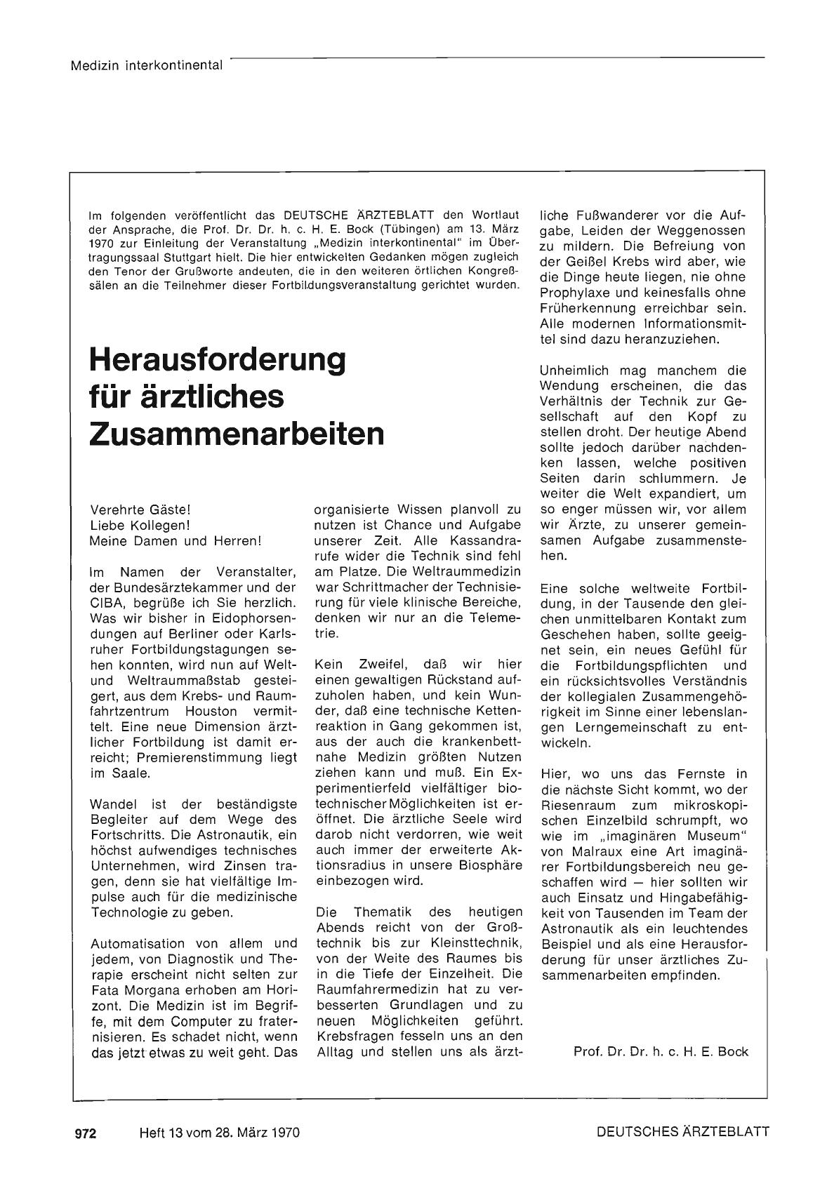 Vorschauseite 1: Herausforderung für ärztliches Zusammenarbeiten