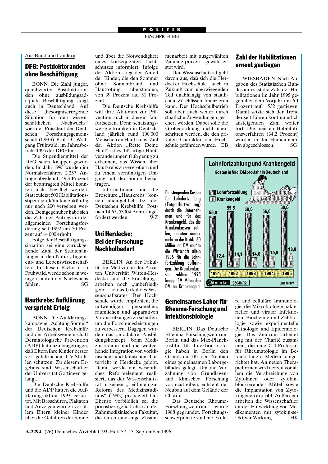Vorschauseite 1: Uni Herdecke: Bei der Forschung Nachholbedarf