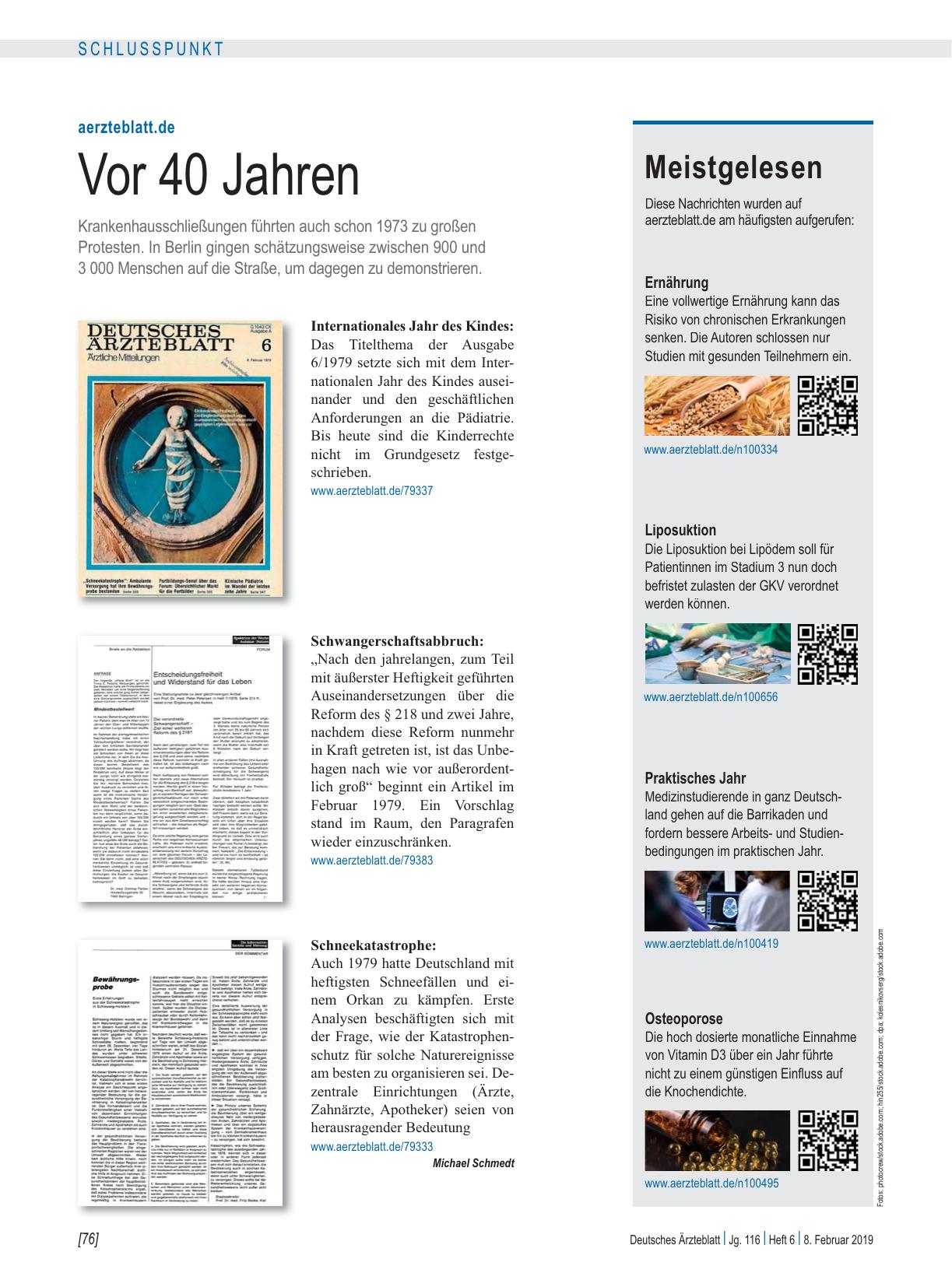 Vorschauseite 1: Meistgelesen