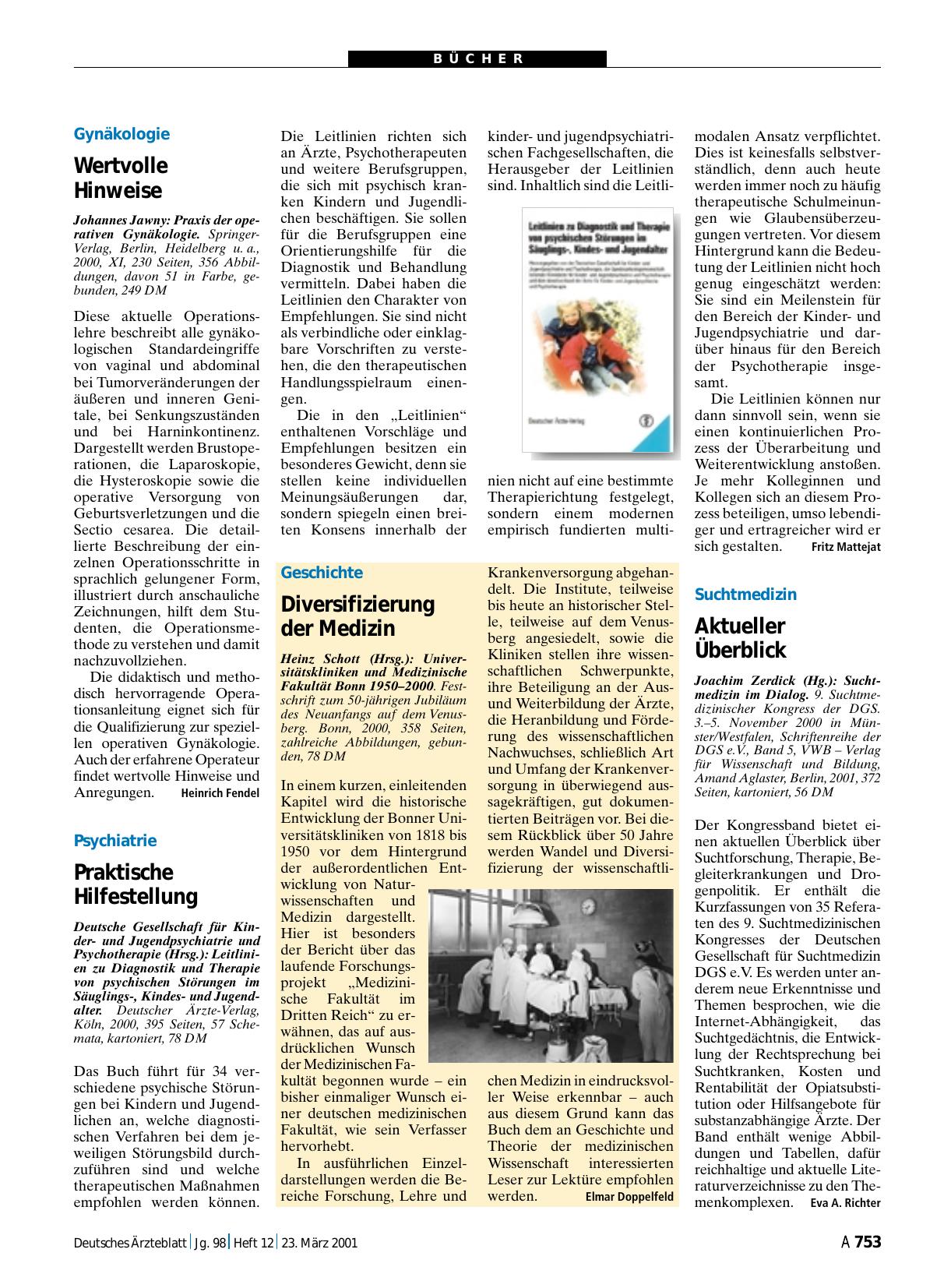 Vorschauseite 1: Praxis der operativen Gynäkologie