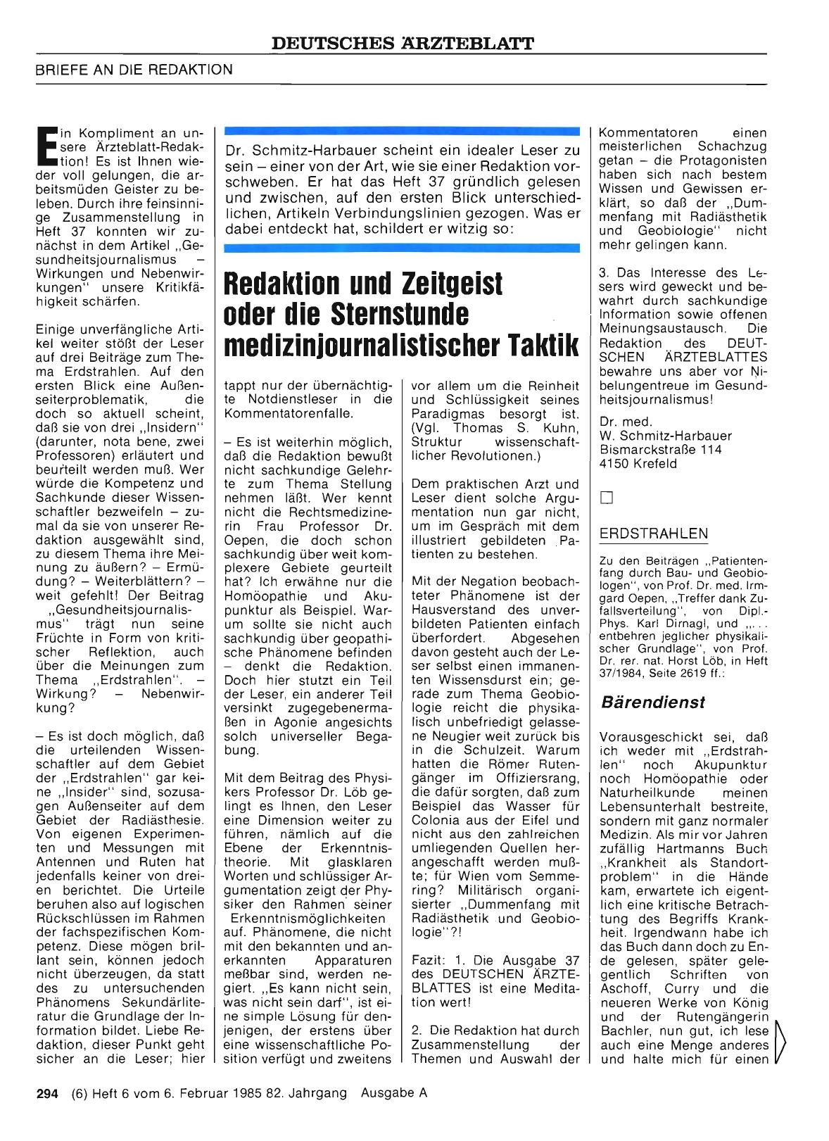 Vorschauseite 1: ERDSTRAHLEN: Bärendienst