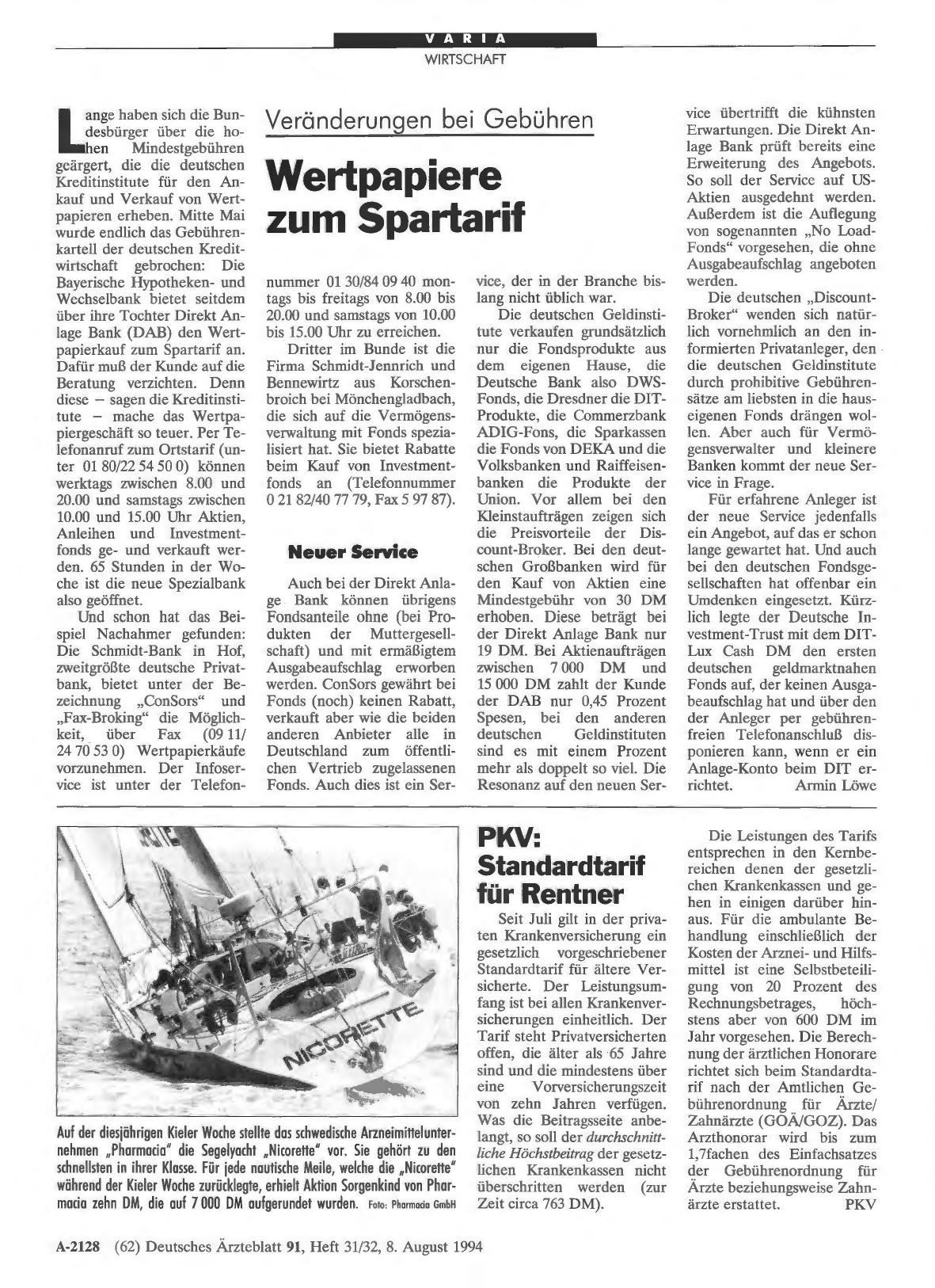 Vorschauseite 1: PKV: Standardtarif für Rentner