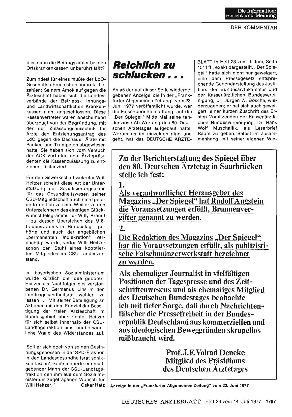 Vorschauseite 1: Reichlich zu schlucken. ..