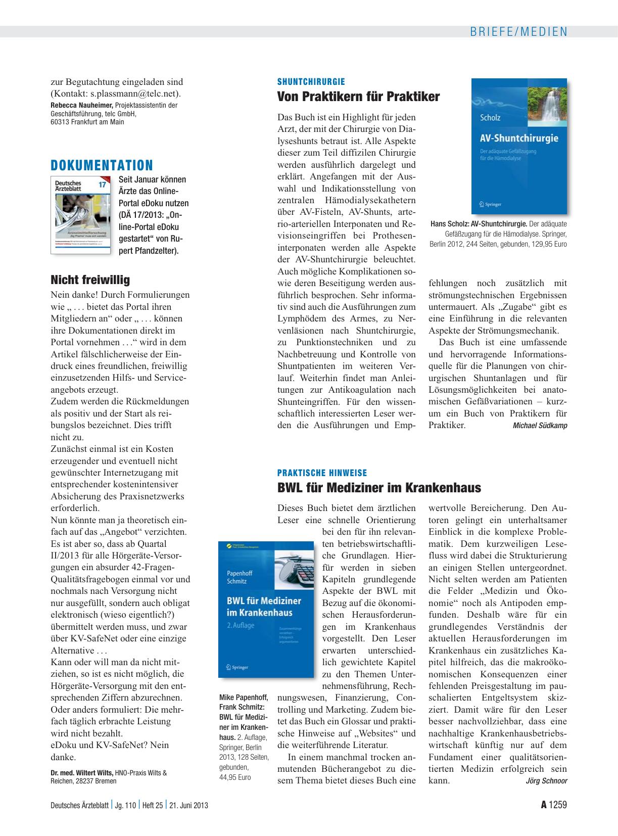 Vorschauseite 1: Dokumentation: Nicht freiwillig