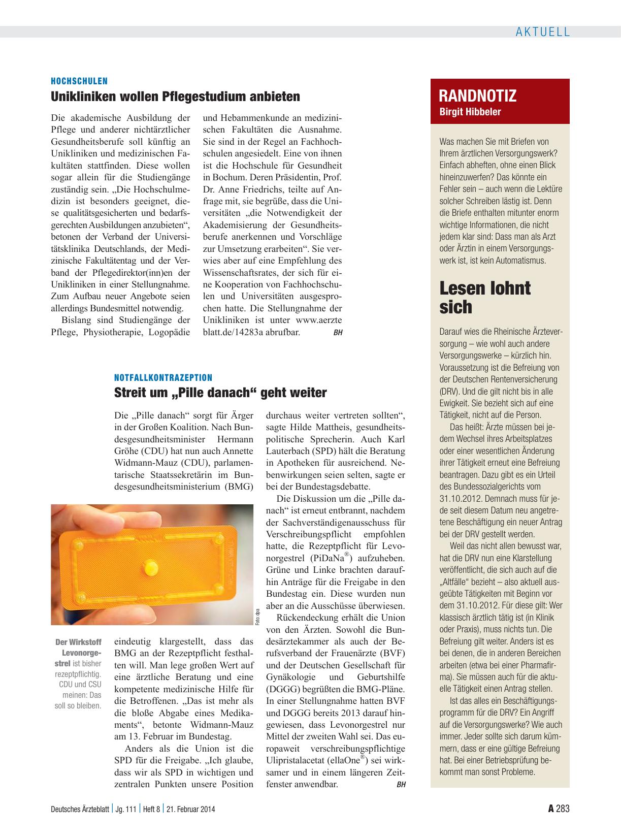 Vorschauseite 1: Randnotiz: Lesen lohnt sich