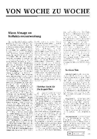 Vorschauseite 1: Gleiches Recht für die Angestellten