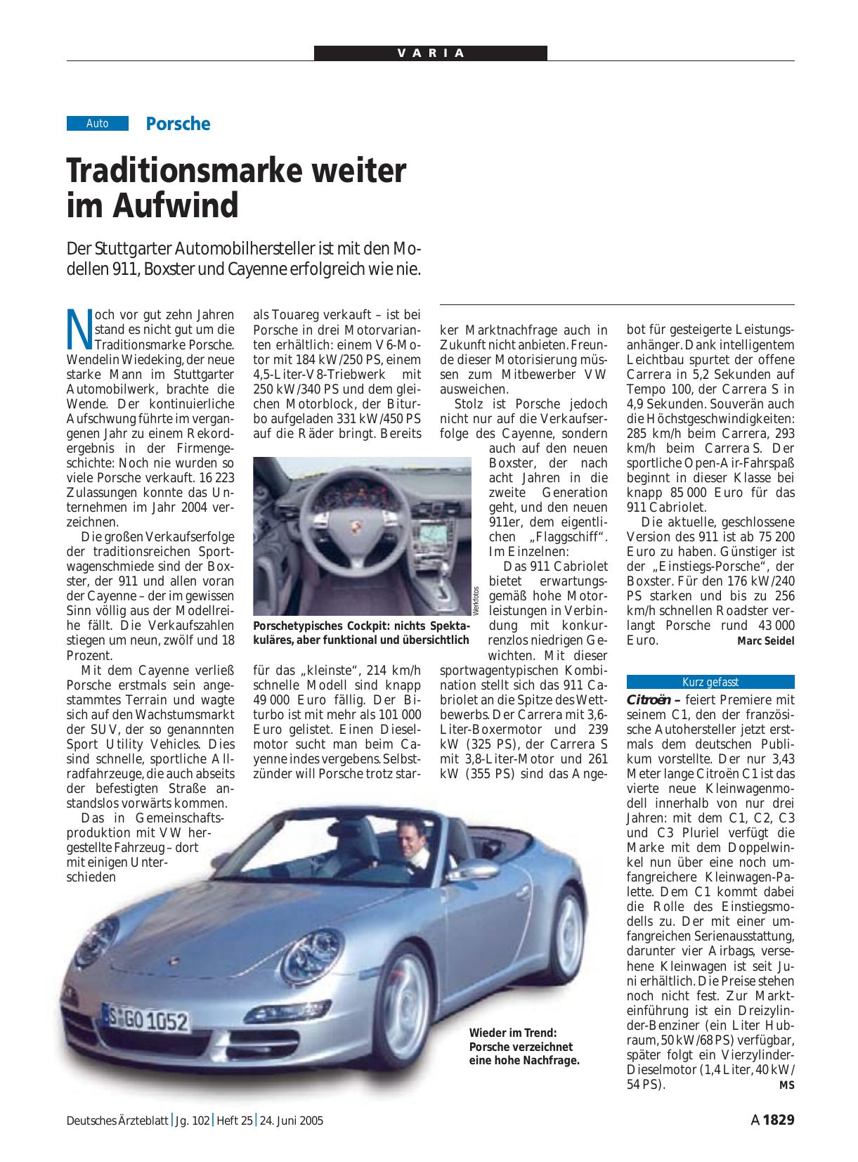 Vorschauseite 1: Citroën