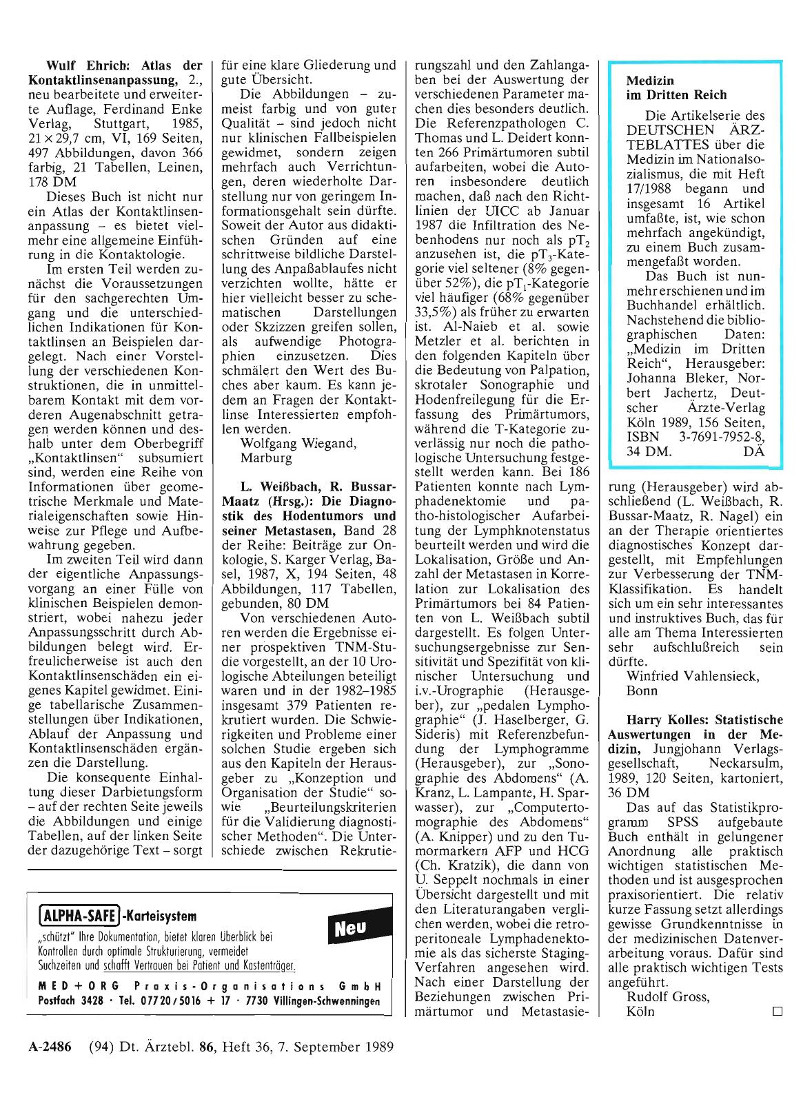 Vorschauseite 1: Wulf Ehrich: Atlas der Kontaktlinsenanpassung