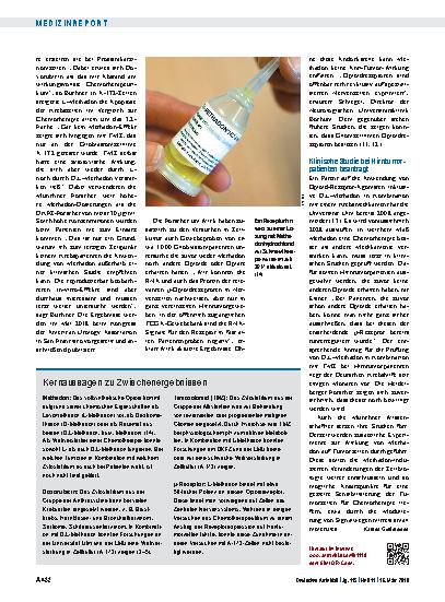 Vorschauseite 3: Onkologie: Methadon wirkt unterschiedlich