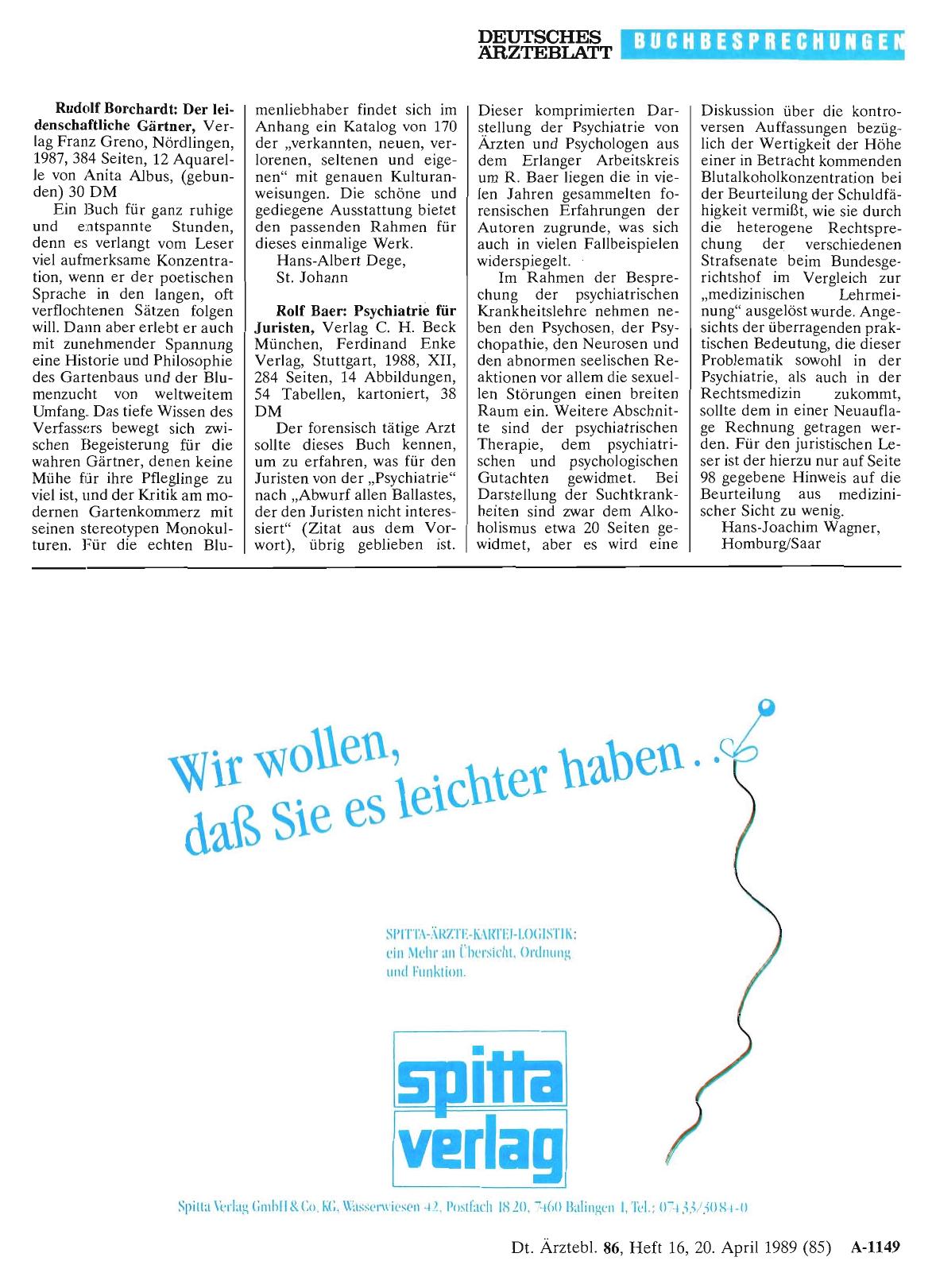 Vorschauseite 1: Rolf Baer: Psychiatrie für Juristen