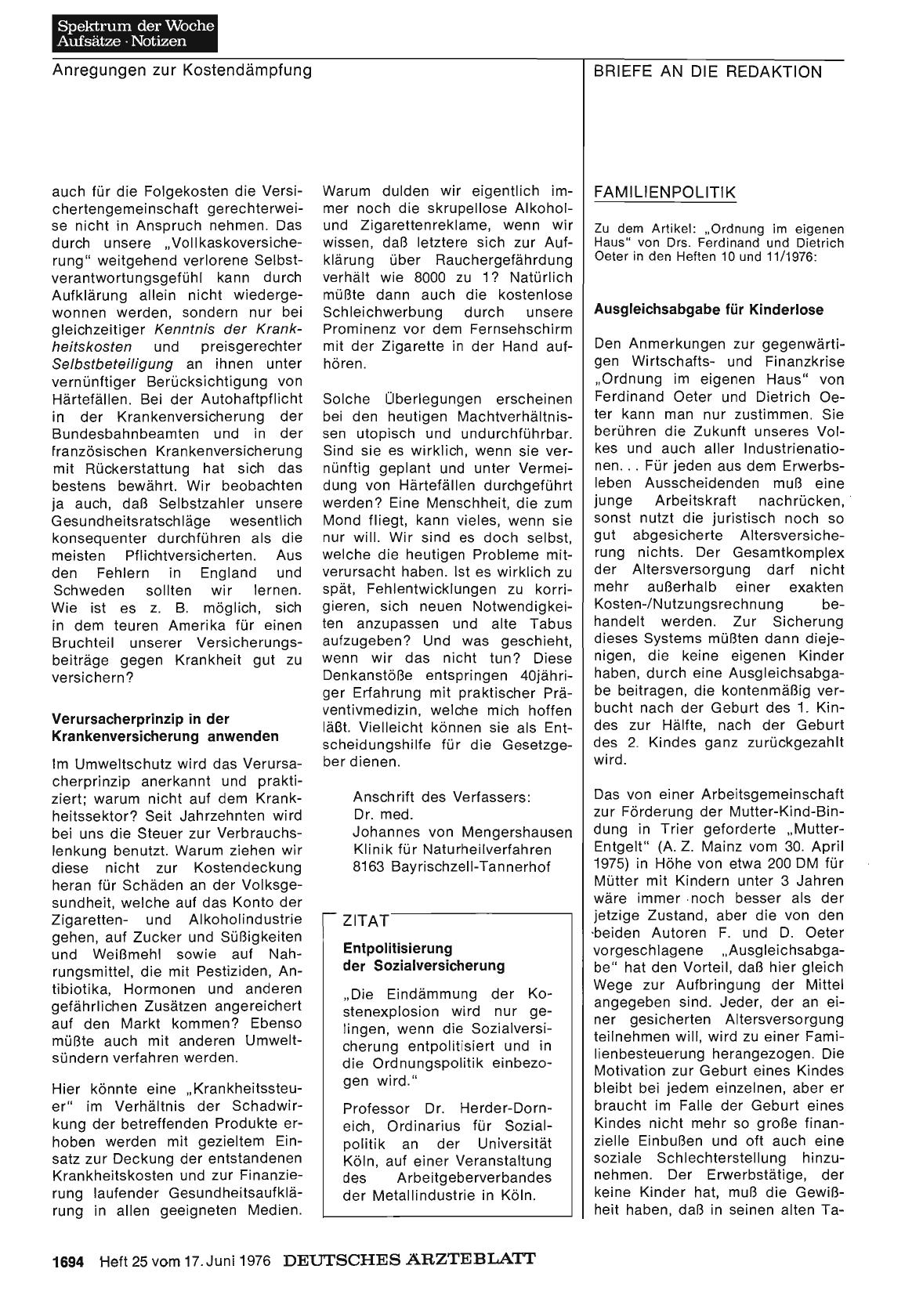 Vorschauseite 1: Entpolitisierung der Sozialversicherung