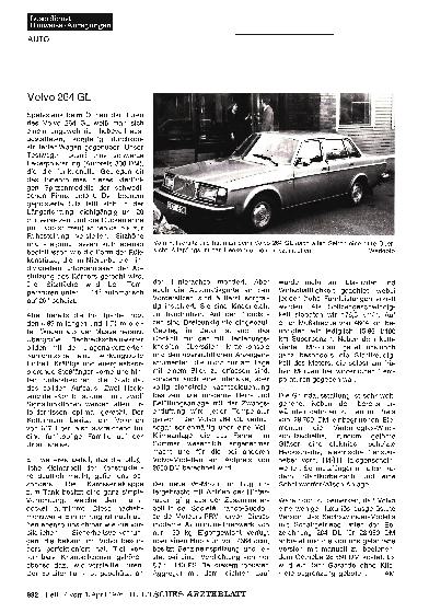 Vorschauseite 1: Volvo 264 GL