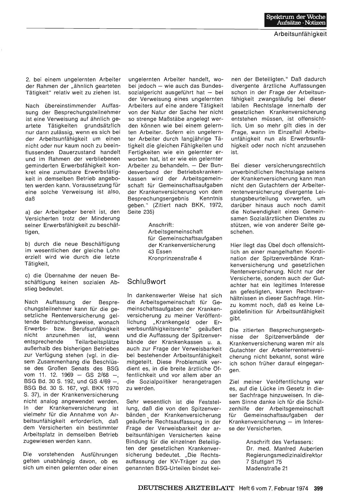 Vorschauseite 1: Schlußwort