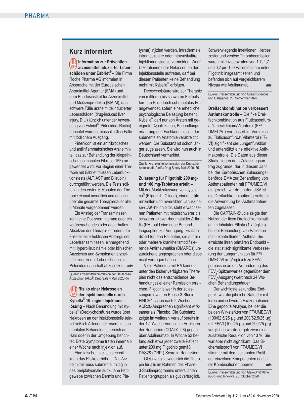Vorschauseite 1: Kurz informiert