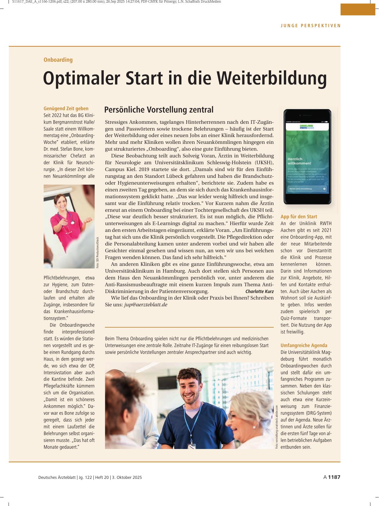 Vorschauseite 1: Onboarding: Optimaler Start in die Weiterbildung