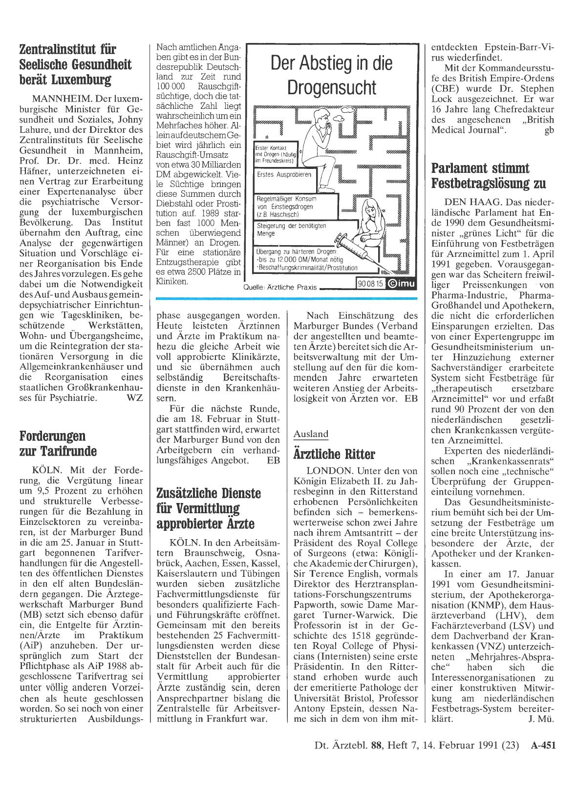 Vorschauseite 1: Forderungen zur Tarifrunde