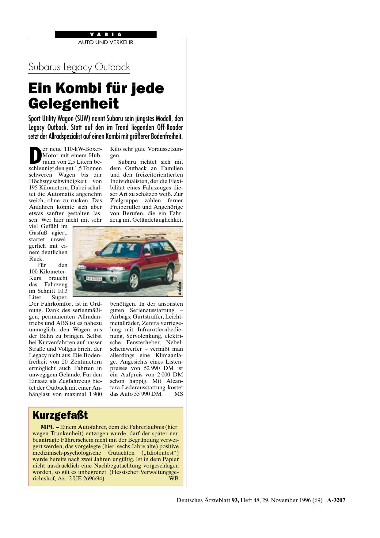 Vorschauseite 1: Kurzgefaßt