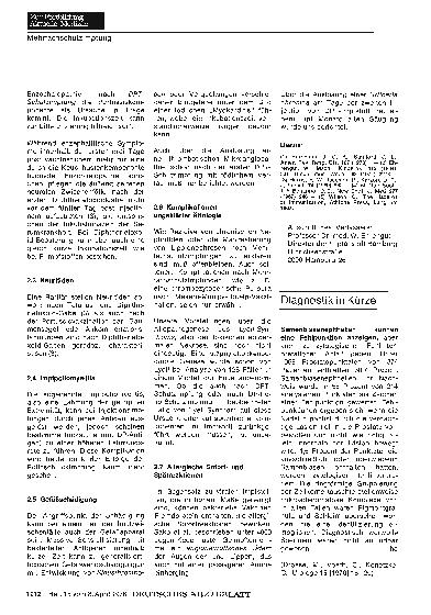 Vorschauseite 1: Diagnostik