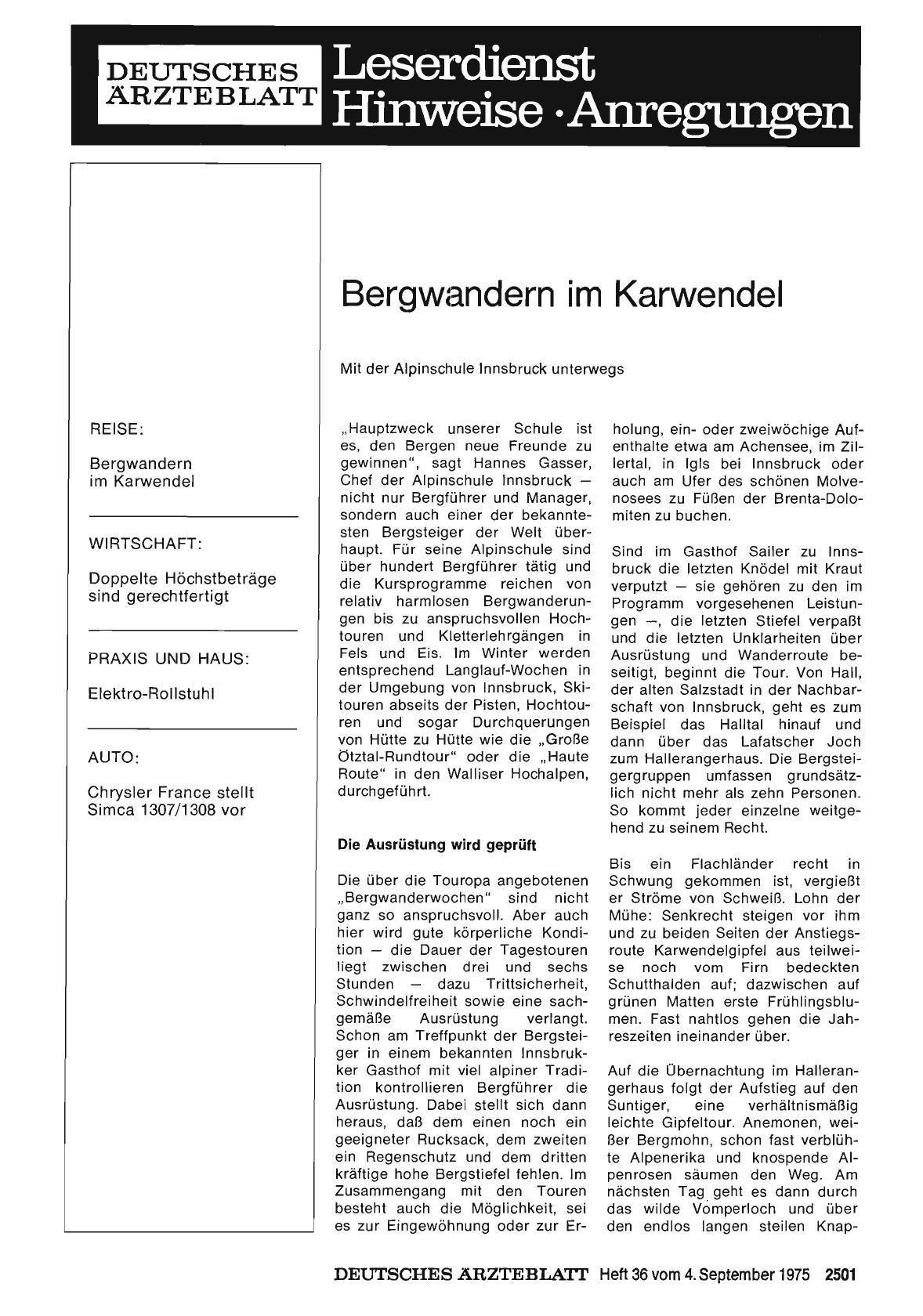 Vorschauseite 1: Bergwandern im Karwendel: Mit der Alpinschule Innsbruck unterwegs