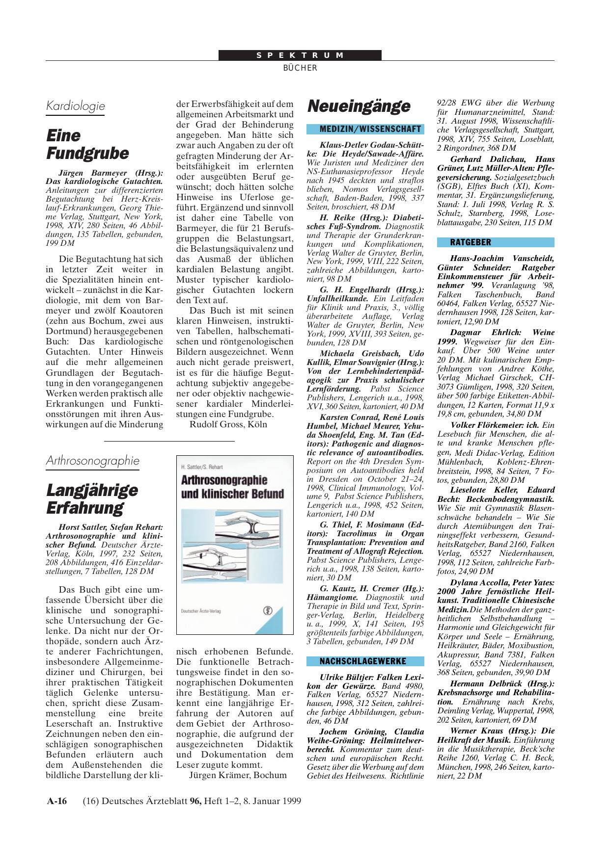 Vorschauseite 1: Das kardiologische Gutachten