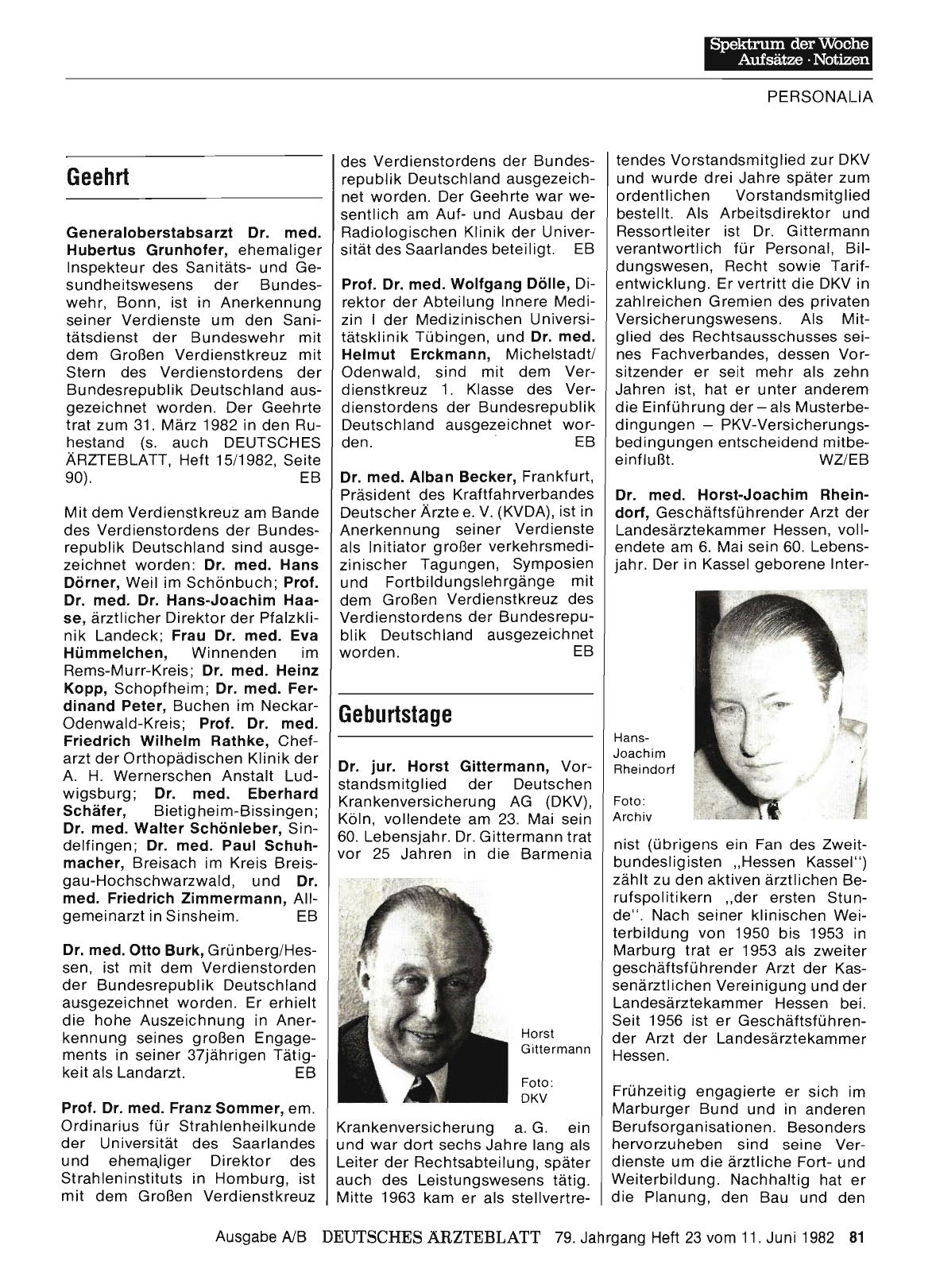 Vorschauseite 1: Geehrt