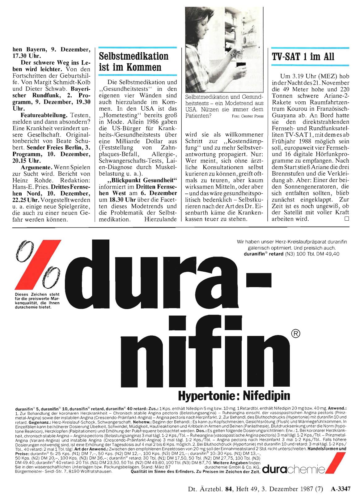 Vorschauseite 1: Selbstmedikation ist im Kommen