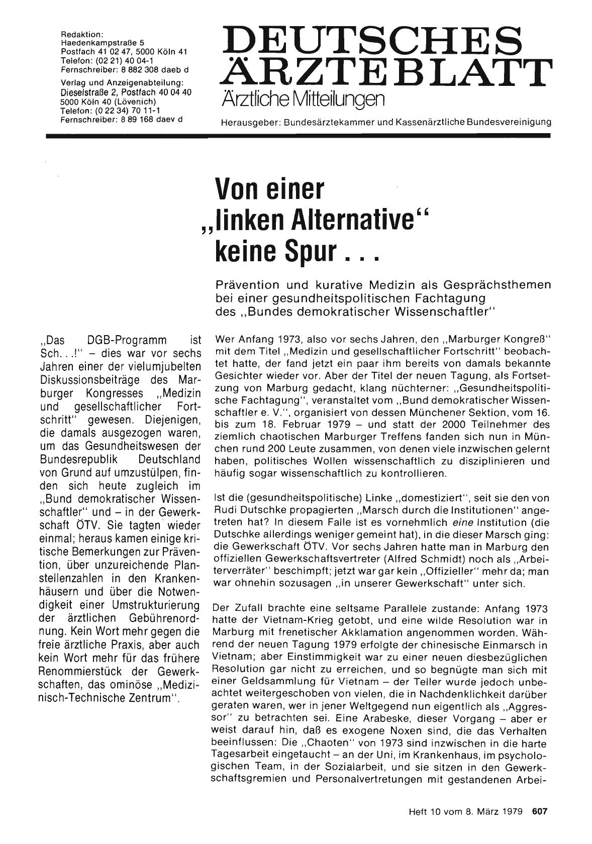 Vorschauseite 1: Von einer „linken Alternative“ keine Spur. ..