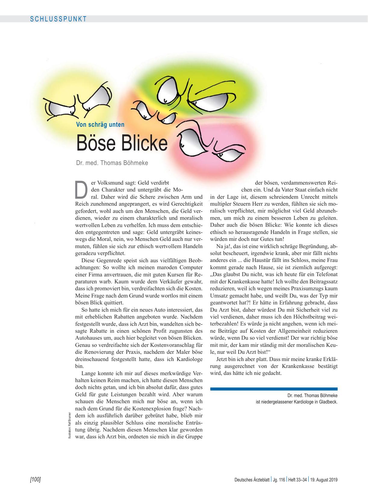 Vorschauseite 1: Von schräg unten: Böse Blicke