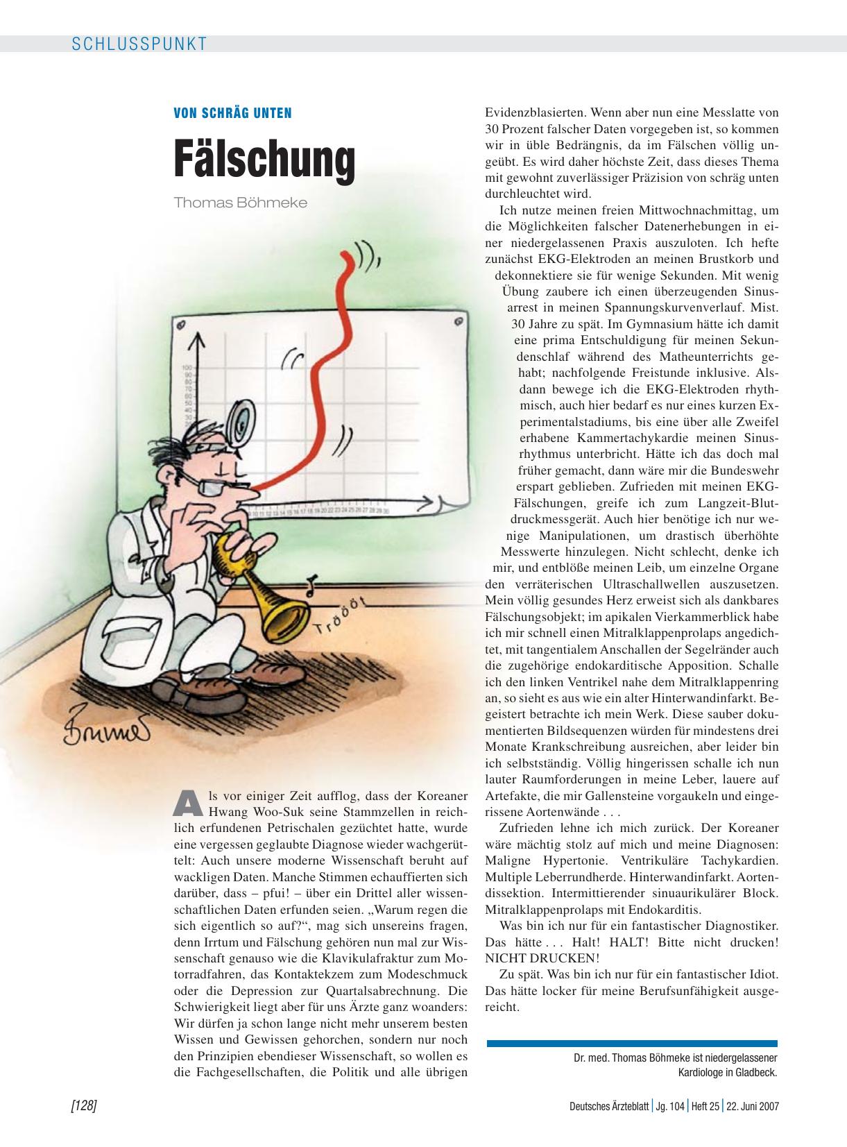Vorschauseite 1: Von schräg unten: Fälschung