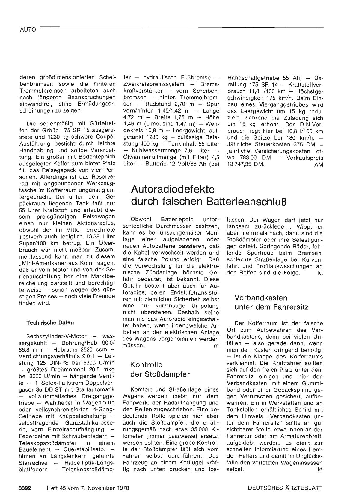 Vorschauseite 1: Autoradiodefekte durch falschen Batterieanschluß