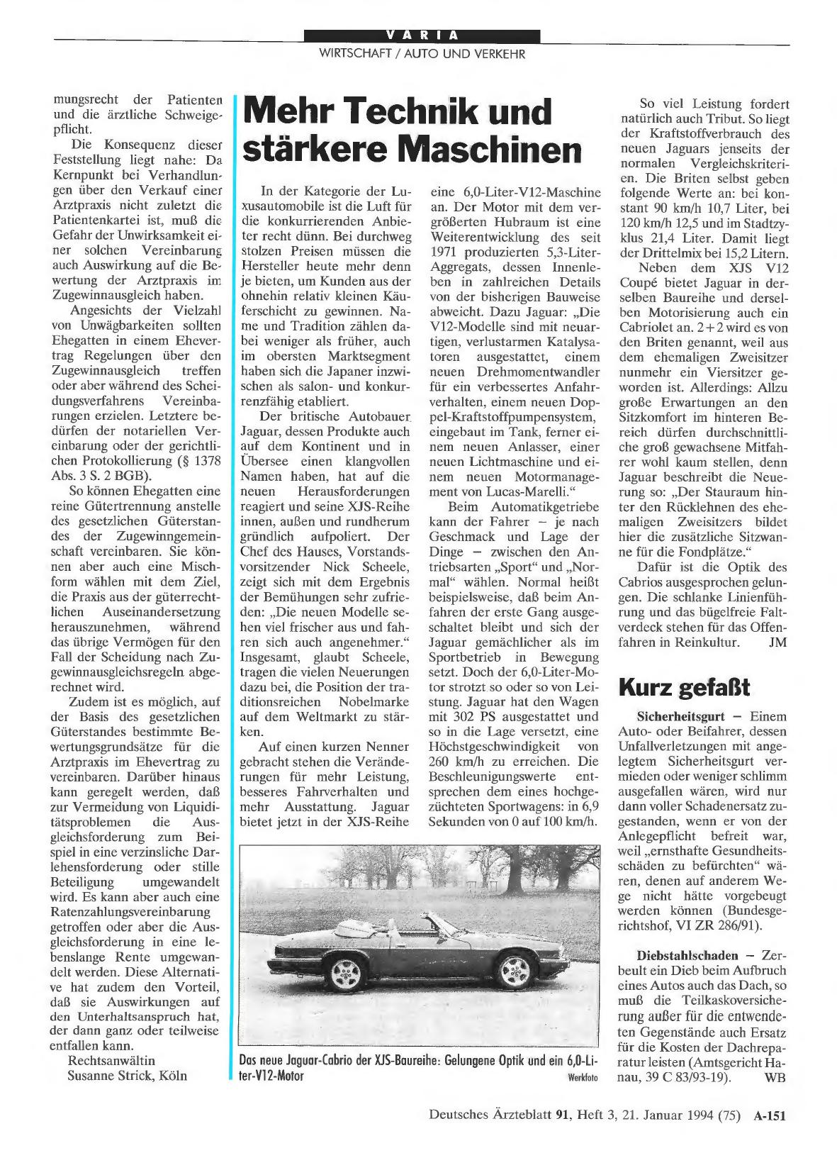 Vorschauseite 1: Kurz gefaßt
