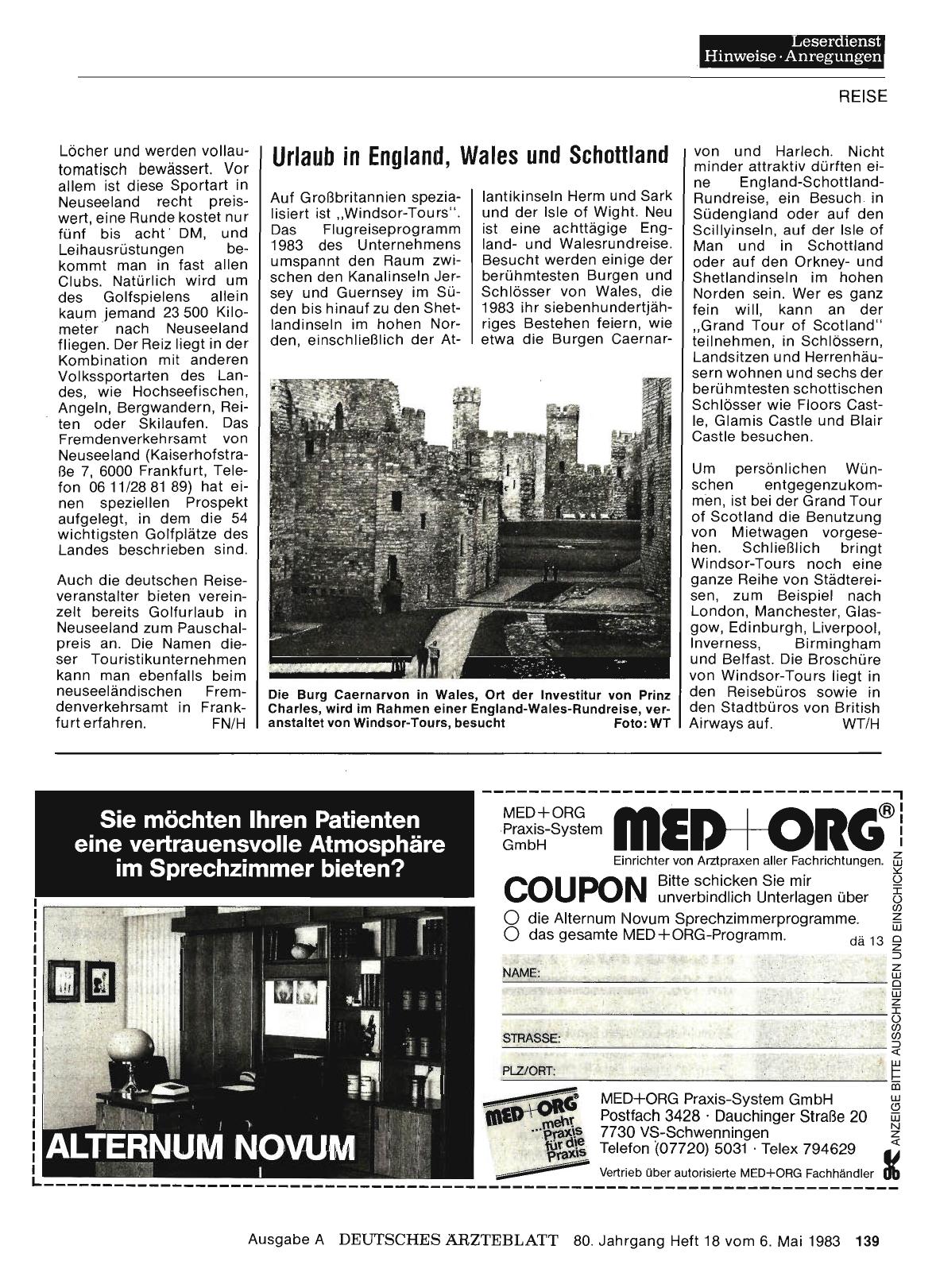 Vorschauseite 1: Urlaub in England, Wales und Schottland