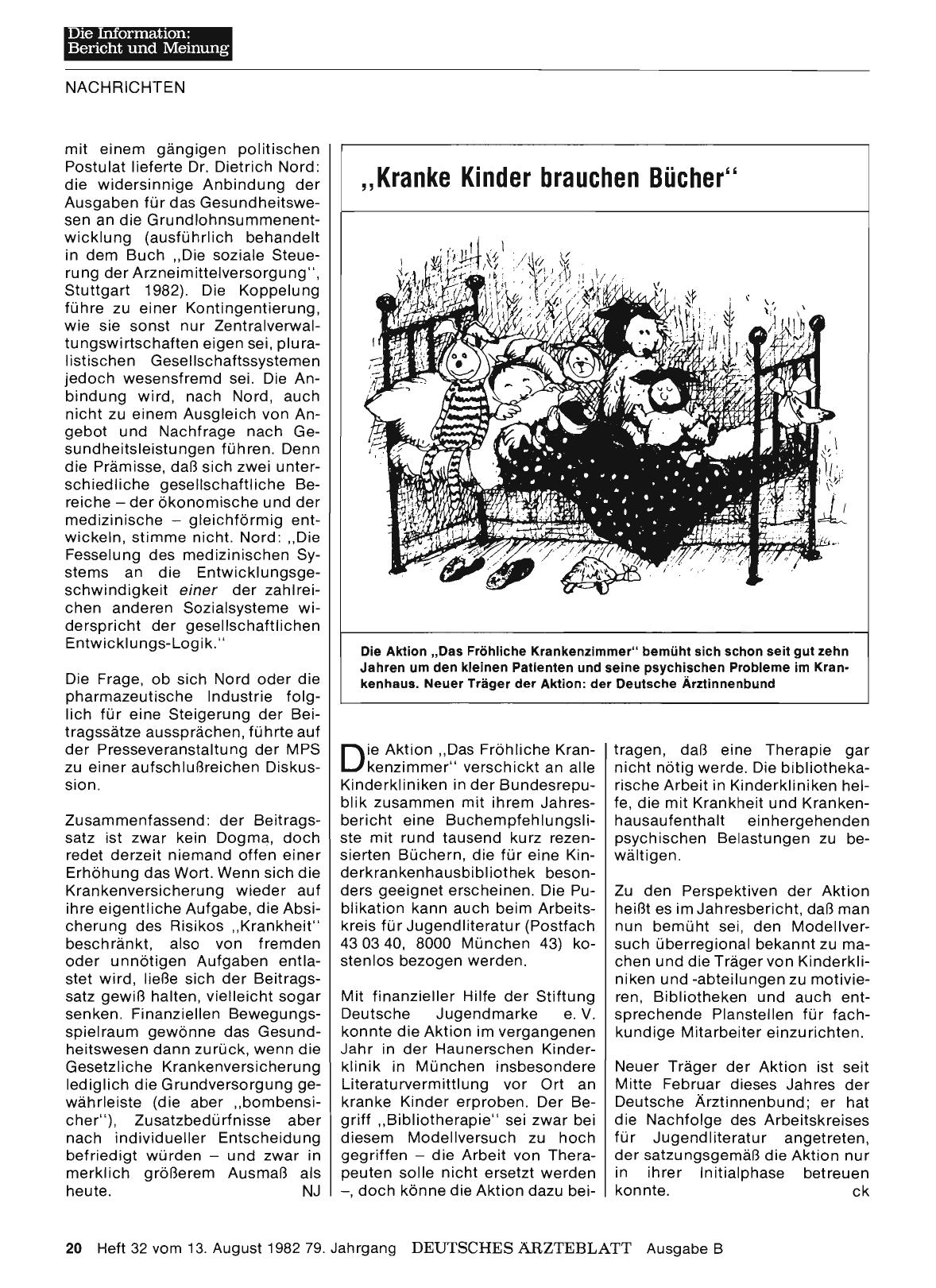 Vorschauseite 1: „Kranke Kinder brauchen Bücher“